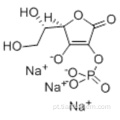 L-ácido Ascórbico, 2- (di-hidrogenofosfato), sal de sódio (1: 3) CAS 66170-10-3